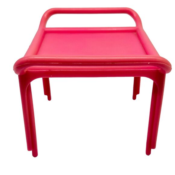 Vintage Barbie Dream Furniture Collection for Dream Pool 1980s Serving Cart 1480 - Picture 4 of 6